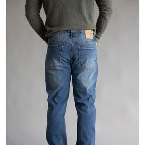 Weatherproof Relaxed Fit Blue Jeans
